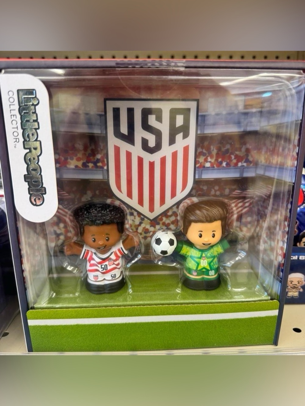 *New* Fisher-Price Little People Collector U.S.A Soccer Special Edition Set